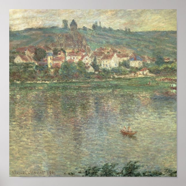 Póster Claude Monet | Vetheuil, 1901 (Frente)