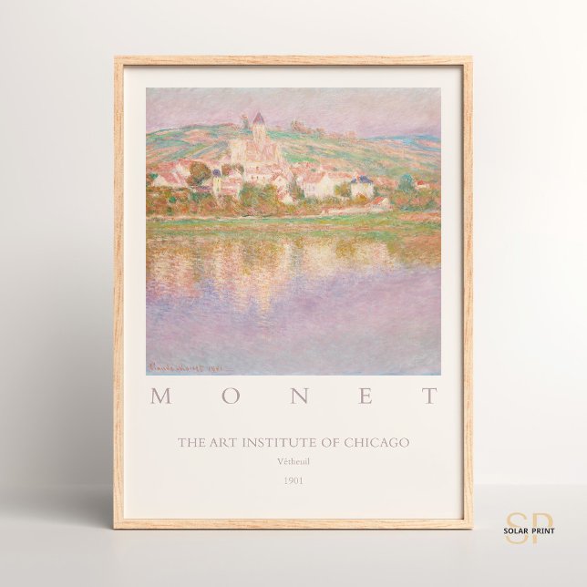 Póster Claude Monet Vétheuil Impresionismo Art Print (Subido por el creador)