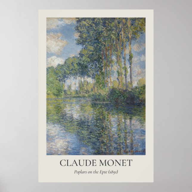 Póster Claude Monet Vintage Wall Art 2x3 Ratio (Frente)
