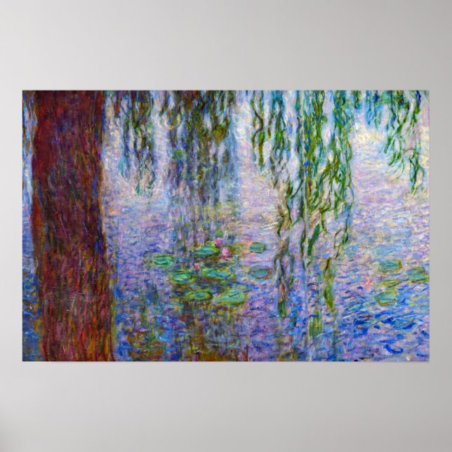 Póster Claude Monet - Water Lilies (Frente)