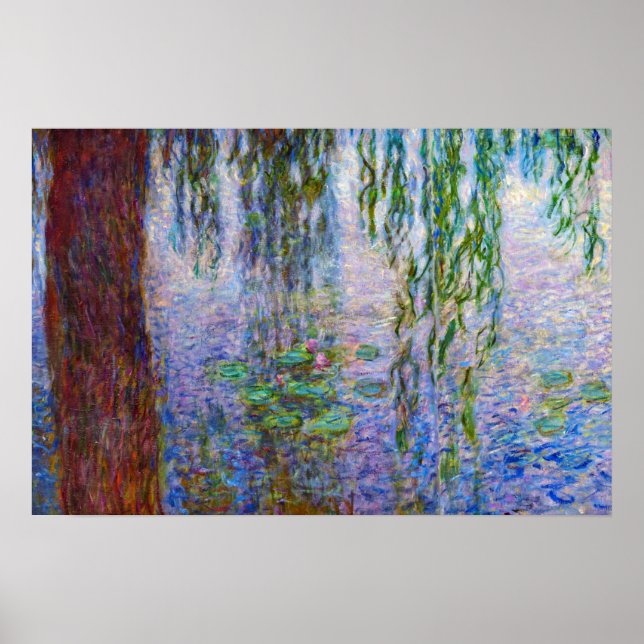 Póster Claude Monet - Water Lilies (Frente)