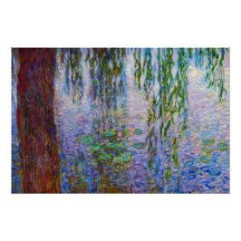 Póster Claude Monet - Water Lilies