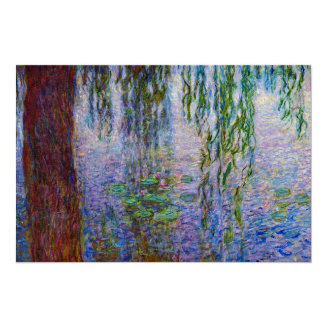Póster Claude Monet - Water Lilies (Anverso)