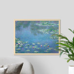 Póster Claude Monet Water Lilies<br><div class="desc">Poster de Water Lilies pintura de arte fino del paisaje natural botánico por Claude Monet</div>
