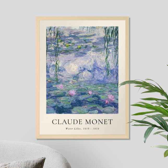 Póster Claude Monet Water Lilies (Subido por el creador)