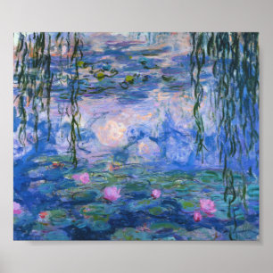 Póster Claude Monet - Water Lilies, 1916