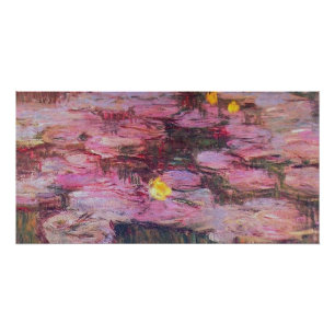Póster Claude Monet - Water Lilies 1917
