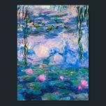 Póster Claude Monet - Water Lilies 1919<br><div class="desc">Claude Monet - Water Lilies 1919 . Famoso cuadro de arte.</div>