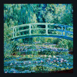 Póster Claude Monet - Water Lilies And Japanese Bridge<br><div class="desc">Claude Monet - Water Lilies And Japanese Bridge (1899)</div>