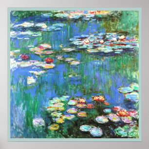 Póster Claude Monet Water Lilies Bella Artes