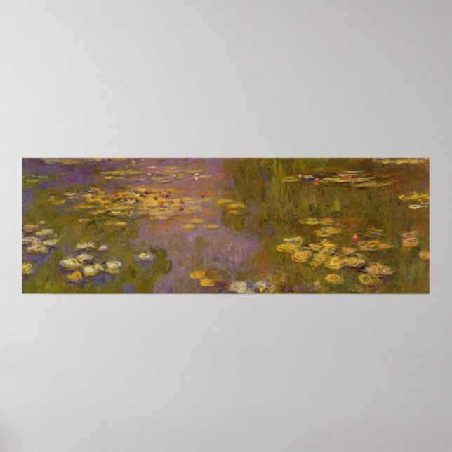 Póster Claude Monet | Water Lilies Nympheas (Frente)