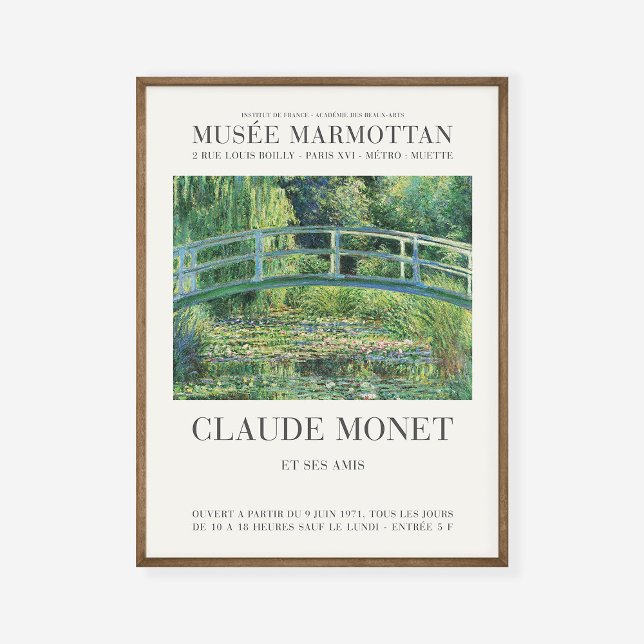 Póster Claude Monet Water Lilies Pond (Subido por el creador)