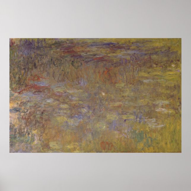 Póster Claude Monet | Water-Lily Pond (Frente)