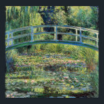 Póster Claude Monet - Water Lily Pond y Puente Japanés<br><div class="desc">The Water Lily Pond and the Japanese Bridge / Le Bassin aux nympheas - Claude Monet,  1899</div>