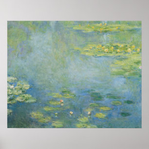 Póster Claude Monet - Waterlilies