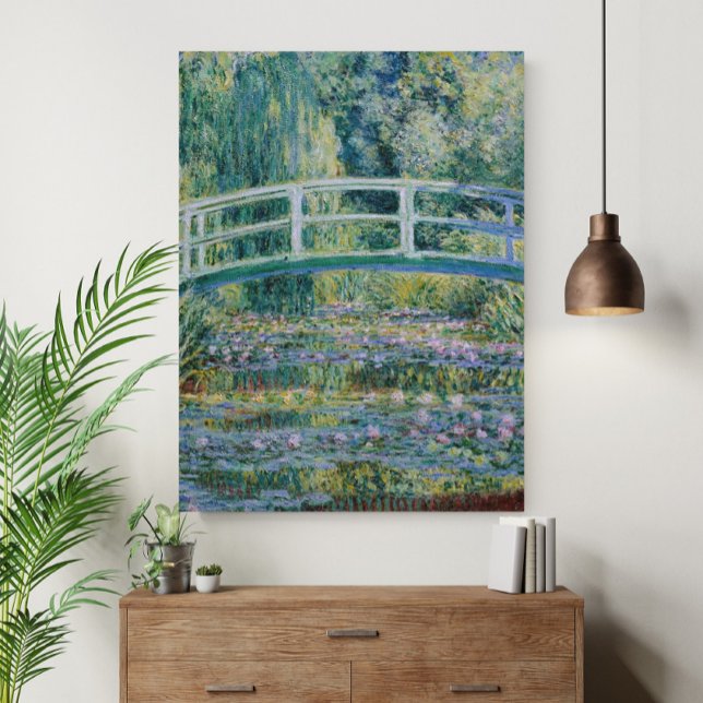 Póster Claude Monet Waterlilies and Japanese Bridge (Subido por el creador)