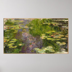 Póster Claude Monet Waterlios
