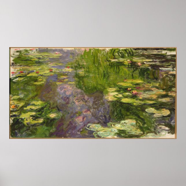 Póster Claude Monet | Waterlios (Frente)