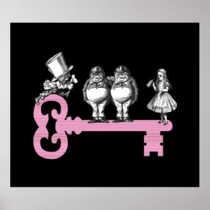 Póster Clave para el Poster de Wonderland