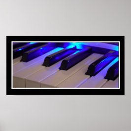 Póster Claves de piano