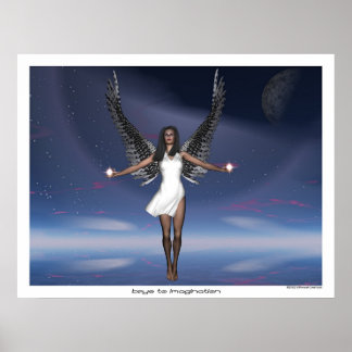 Póster Claves para la imaginación