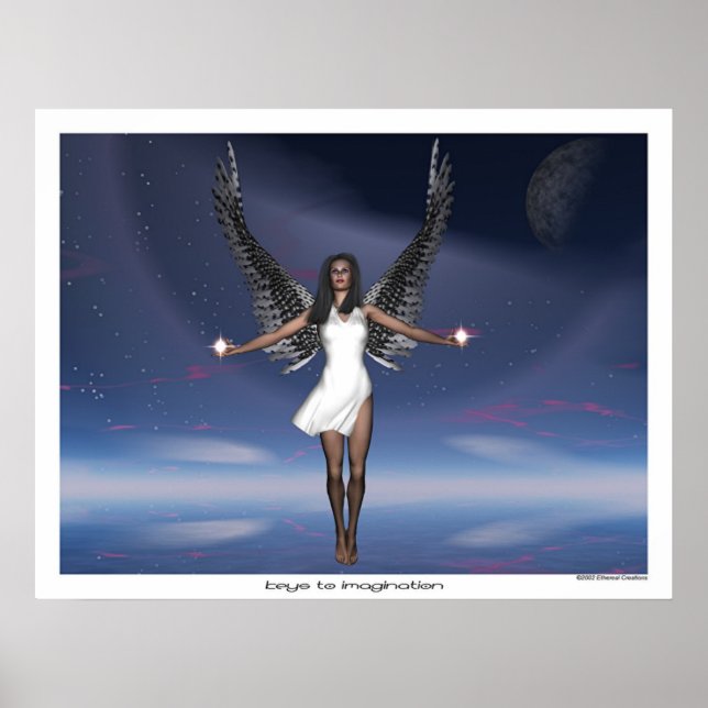 Póster Claves para la imaginación (Frente)