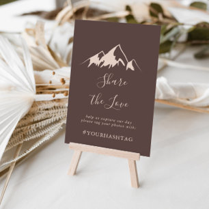 Póster Clear Mountain Country Comparte la etiqueta Love