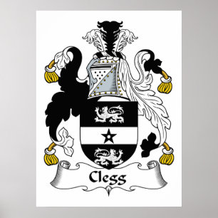 Póster Clegg Family Crest