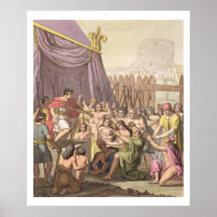 Póster Clemency of Mayta-Capac: offers pardon to conquere