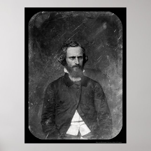 Póster Clement C. Clay Daguerreotype 1844 (Frente)