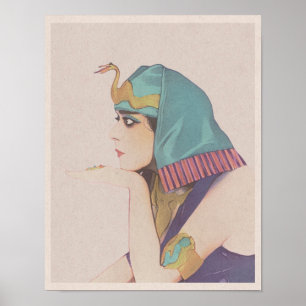 Póster Cleopatra (1917) - El perfil de la majestad
