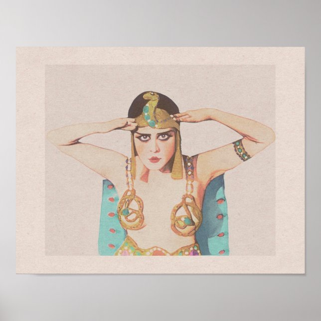 Póster Cleopatra (1917) - La Esfinge De La Búsqueda (Frente)