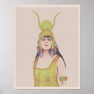 Póster Cleopatra (1917) - La sirena enigmática