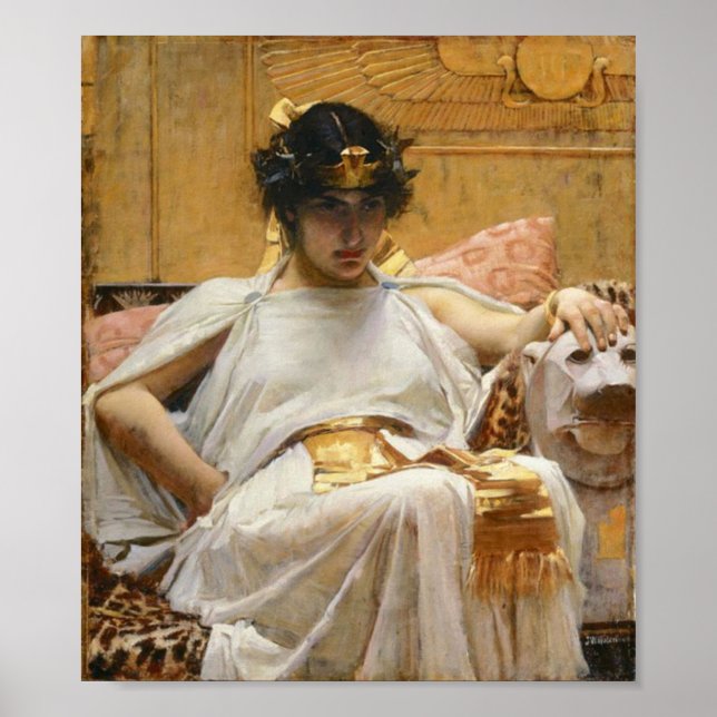 Póster Cleopatra (antigua reina egipcia) (Frente)