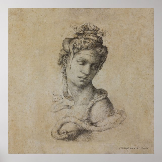 PÓSTER CLEOPATRA DE MICHELANGELO (Frente)