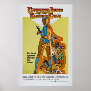 Póster Cleopatra Jones y el Casino de Gold Green