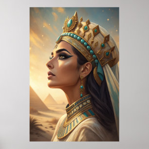 Póster Cleopatra La Reina Atemporal de la Belleza G Egipc