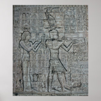 Póster Cleopatra y Caesarion