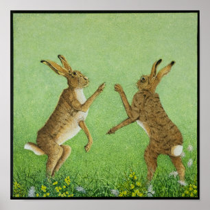 Póster Clérigo de boxeo