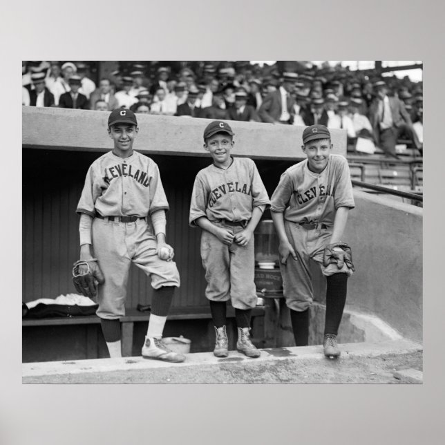 Póster Cleveland Ball Boys, 1922 (Frente)