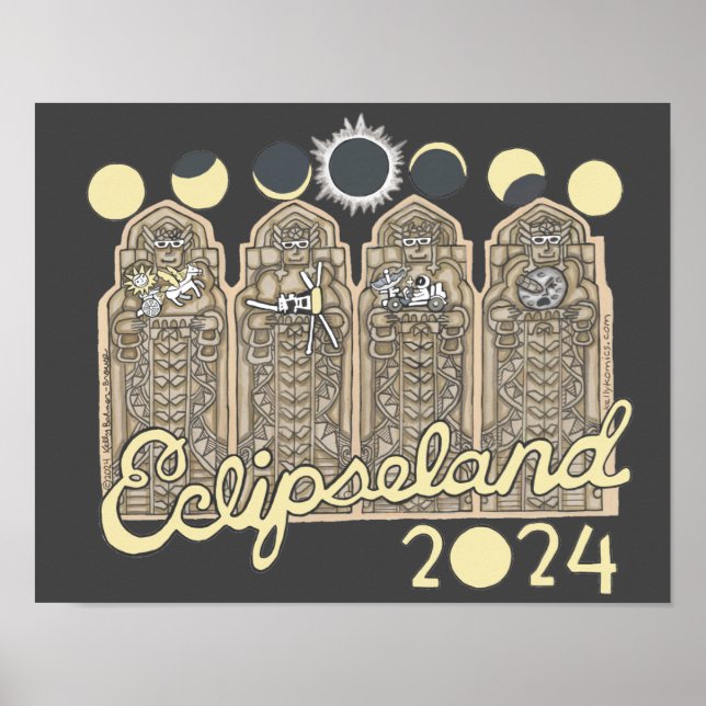 Póster Cleveland Eclipseland Poster (Frente)