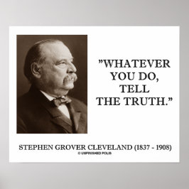 Póster Cleveland Lo Que Hagas, Di La Verdad