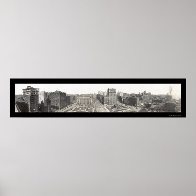 Póster Cleveland, OH Photo 1913 (Frente)