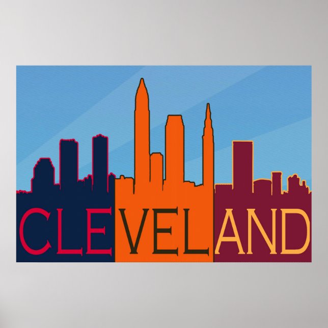 Póster Cleveland Poster (Frente)