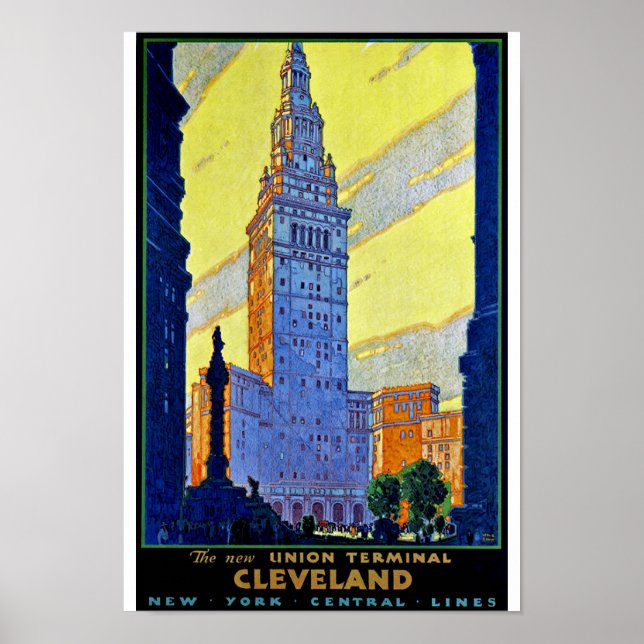 Póster Cleveland Union Terminal (Frente)