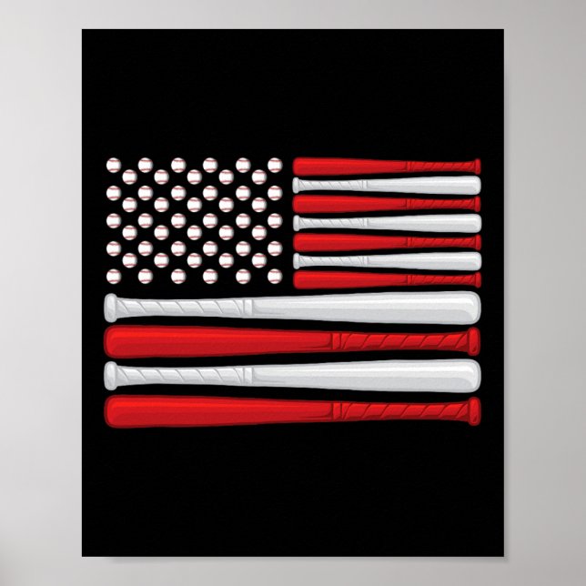 Póster Clic American Sell Flag - Vintage Sell Flag  (Frente)