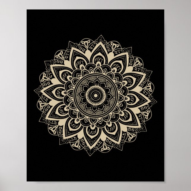 Póster Clic Mandala Style 86 47 Sutil resistencia contra  (Frente)