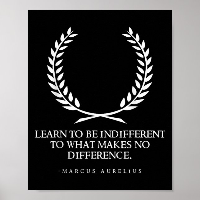 Póster Clical Rome Stoic Philosophy Caesar Marcus Aureliu (Frente)