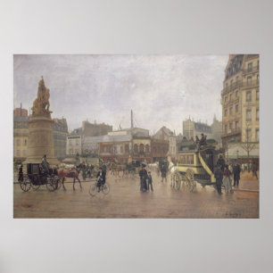 Póster Clichy La Place, París, 1896
