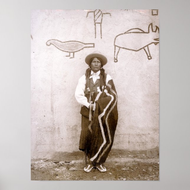 Póster Cliff Dweller, Exposición de St Louis de 1904, Vin (Frente)